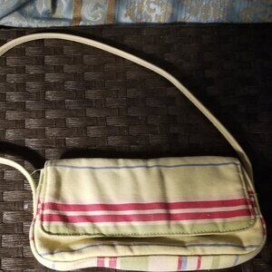 Striped Shoulder Bag